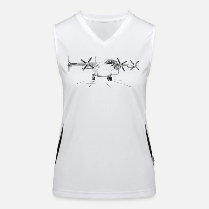 An-12 Women's Functional Contrast Tank Top