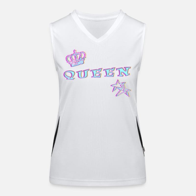 Queen Débardeur respirant contrasté Femme