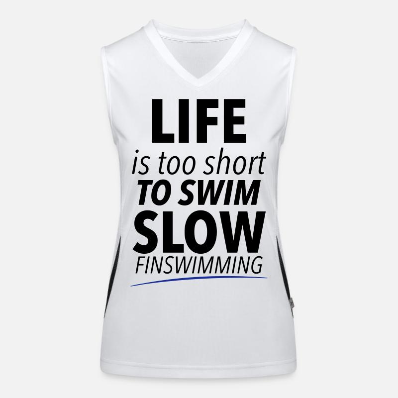 Fine swimming Women's Functional Contrast Tank Top