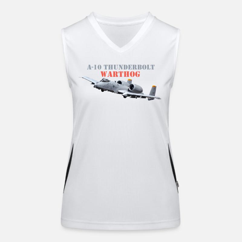 A-10 Thundertbolt Women's Functional Contrast Tank Top