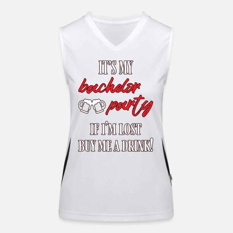 célibataire Débardeur respirant contrasté Femme