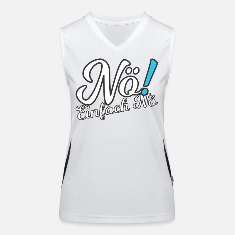 Nö! Funktionelles Kontrast-Tank Top für Frauen
