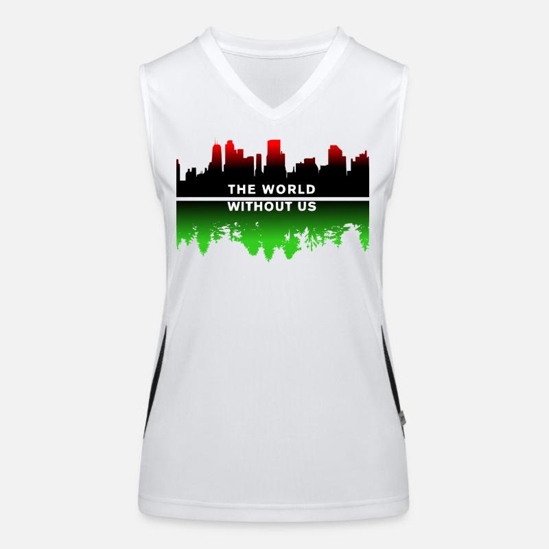 planet Earth Women's Functional Contrast Tank Top