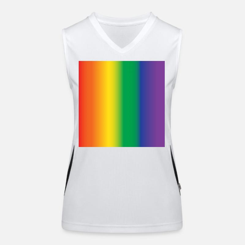 lgbt Mauspad Geschenkidee Funktionelles Kontrast-Tank Top für Frauen