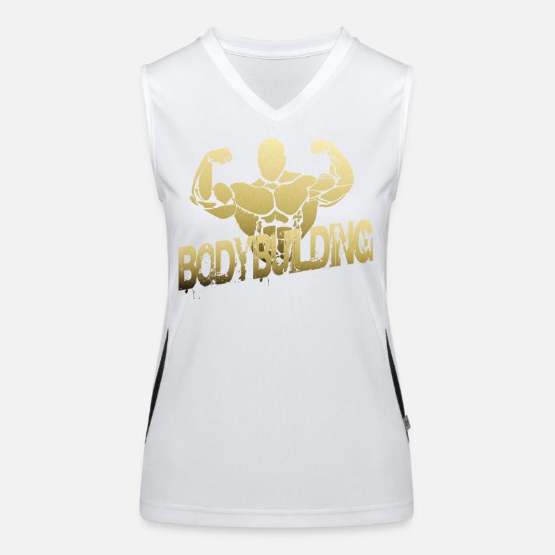 Body building Women's Functional Contrast Tank Top