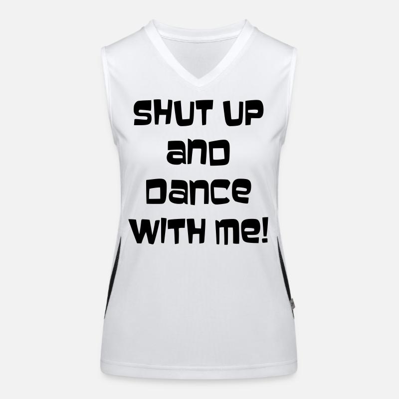 Dance with me paroles chanson danseur danse groupe # Débardeur respirant contrasté Femme