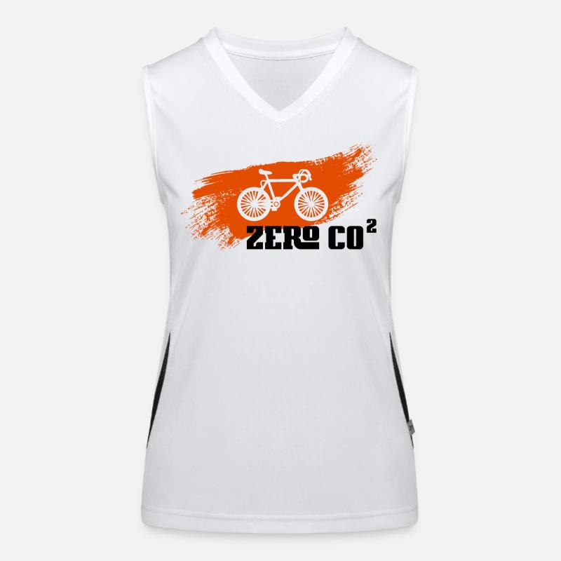 Zero CO2 Débardeur respirant contrasté Femme