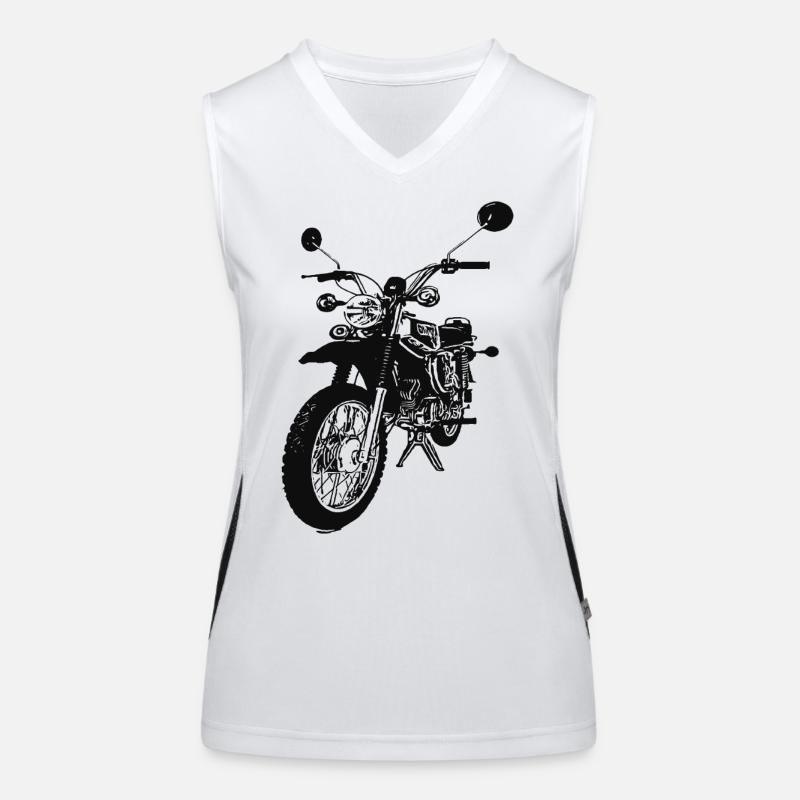 Enduro Funktionelles Kontrast-Tank Top für Frauen