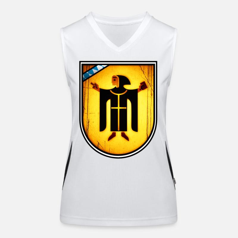 München's Mönch Funktionelles Kontrast-Tank Top für Frauen