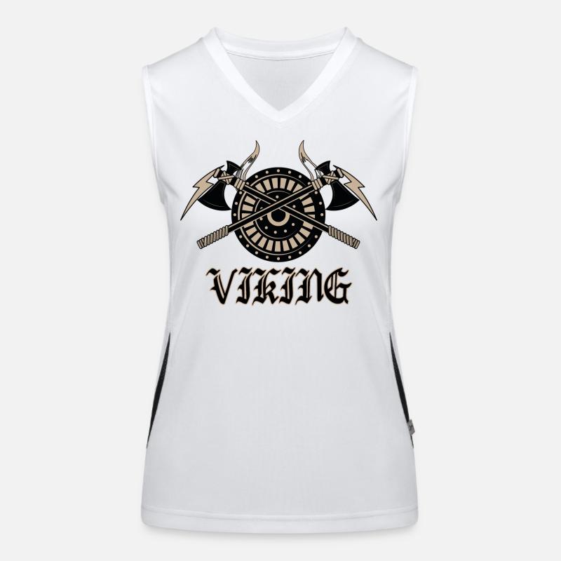 Wikinger Funktionelles Kontrast-Tank Top für Frauen