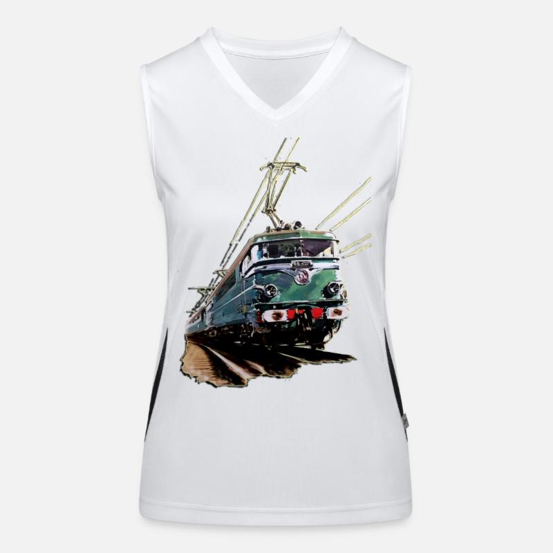 LOKOMOTIVE BB CREATION Louis RUNEMBERG © Adagp Funktionelles Kontrast-Tank Top für Frauen