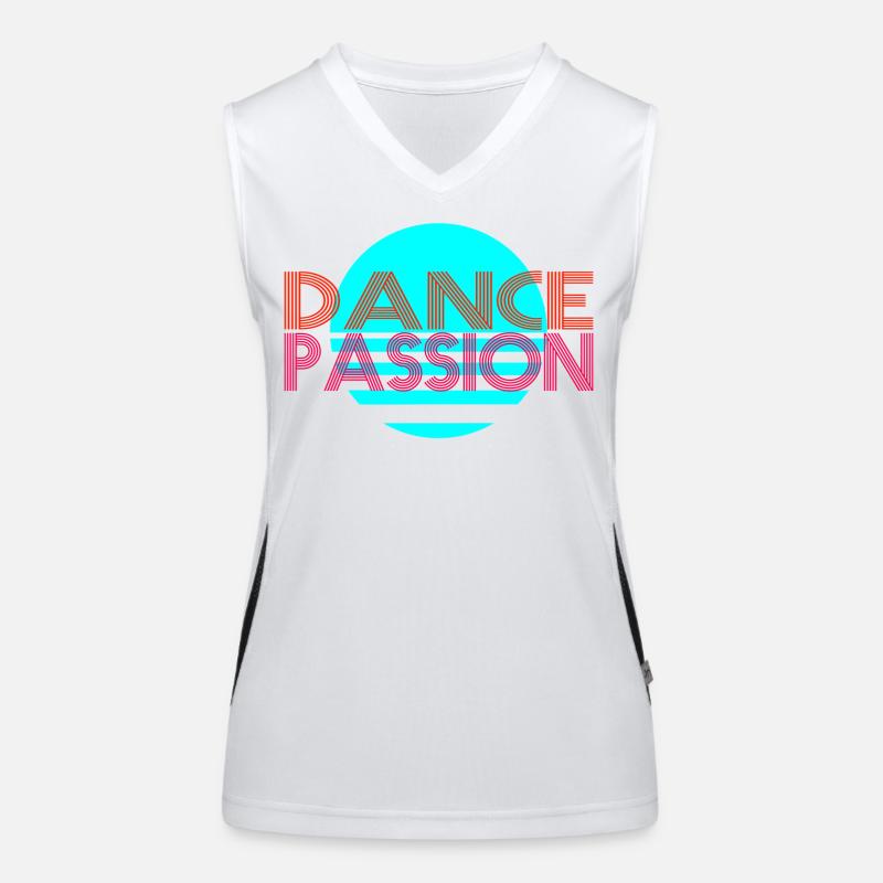 Dance Funktionelles Kontrast-Tank Top für Frauen