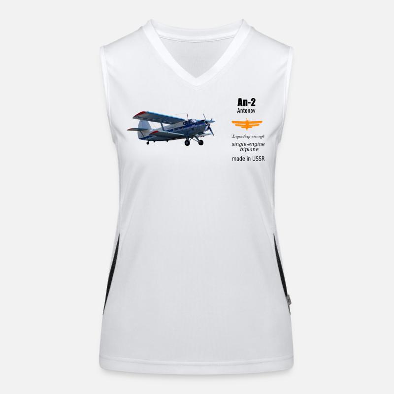 An-2 Women's Functional Contrast Tank Top