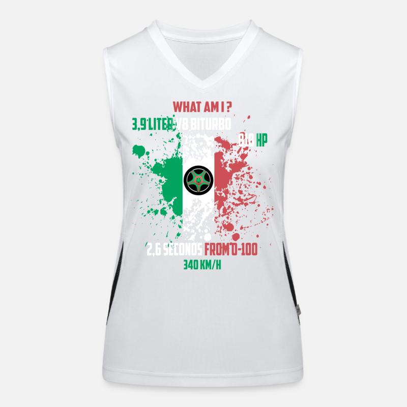 racing driver Women's Functional Contrast Tank Top