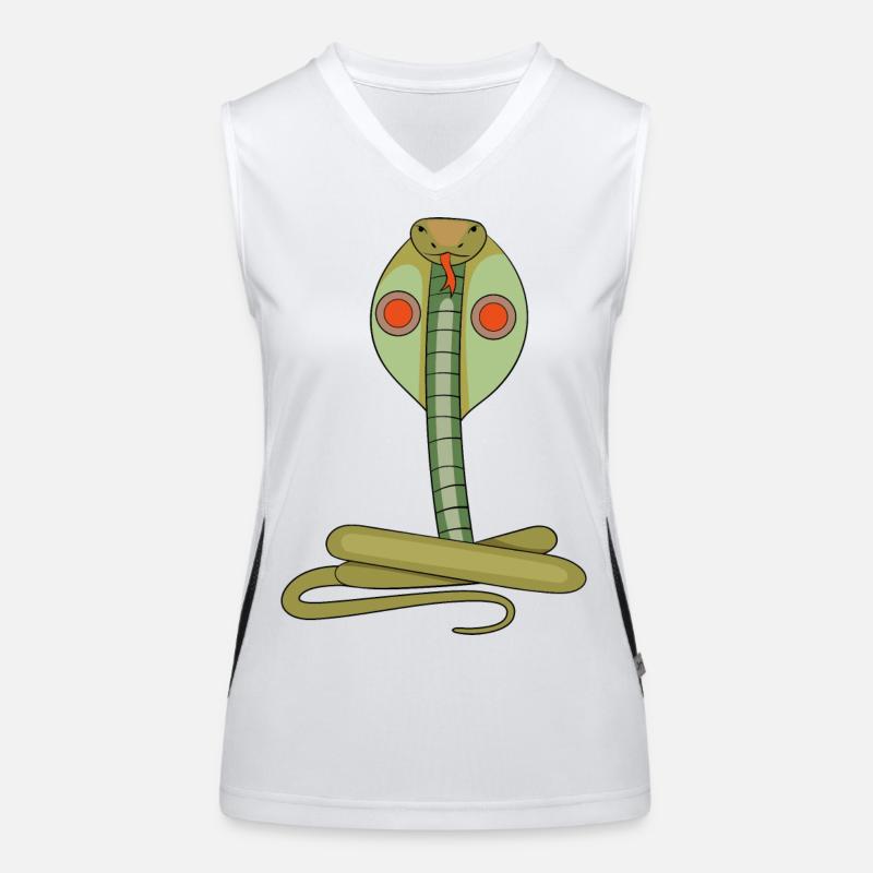 Serpent Débardeur respirant contrasté Femme