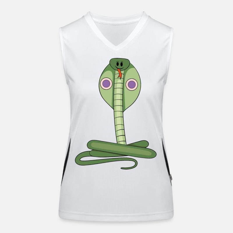 Serpent Débardeur respirant contrasté Femme