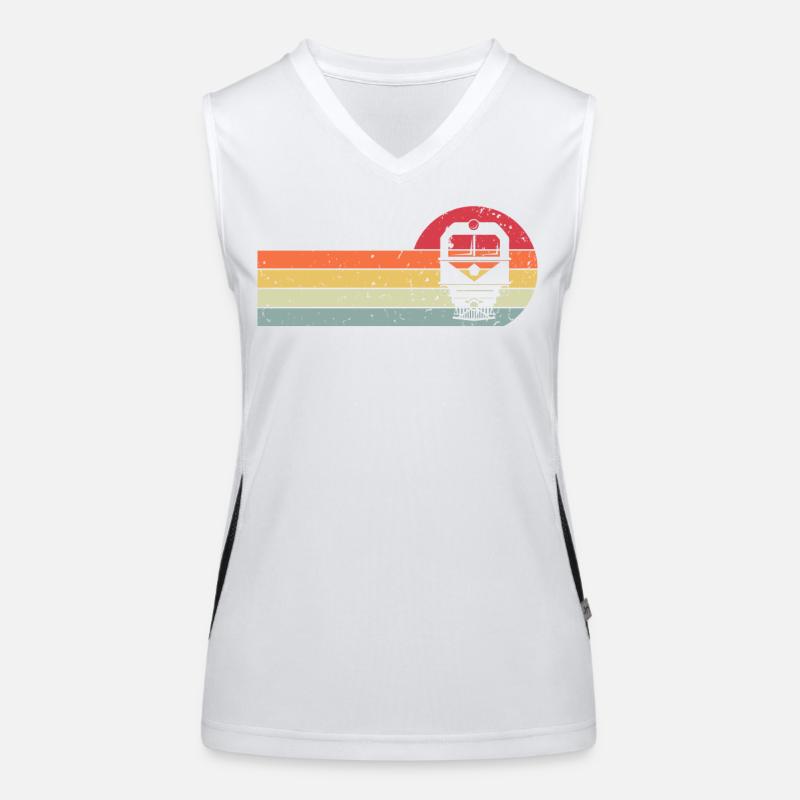 Bahn Funktionelles Kontrast-Tank Top für Frauen