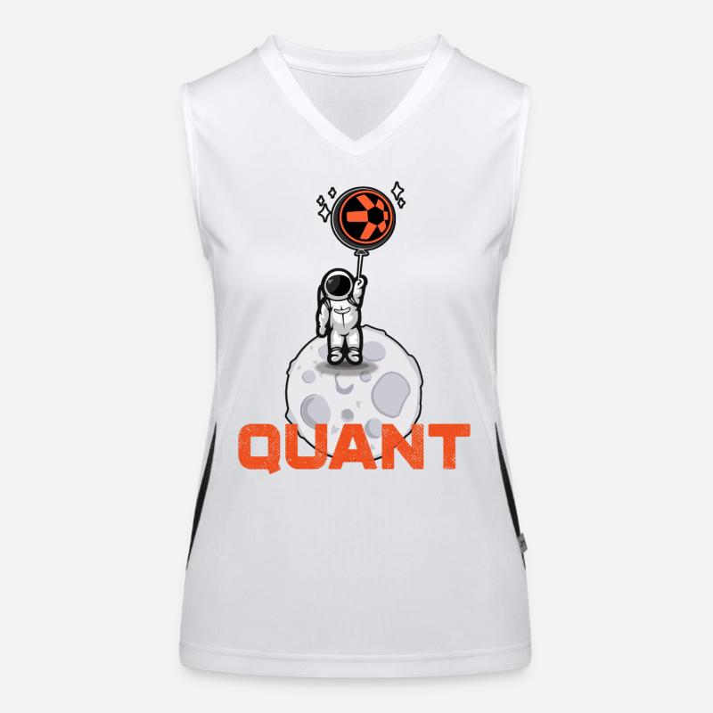 Quant Krypto Shirt Crypto Blockchain Geld Geschenk Funktionelles Kontrast-Tank Top für Frauen