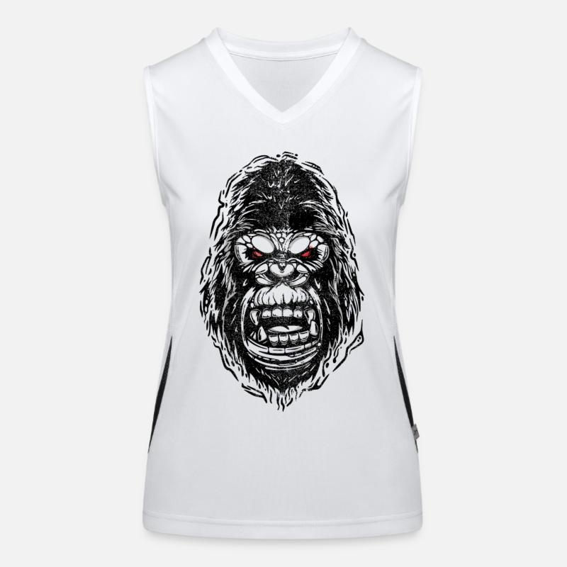broken gorilla Women's Functional Contrast Tank Top