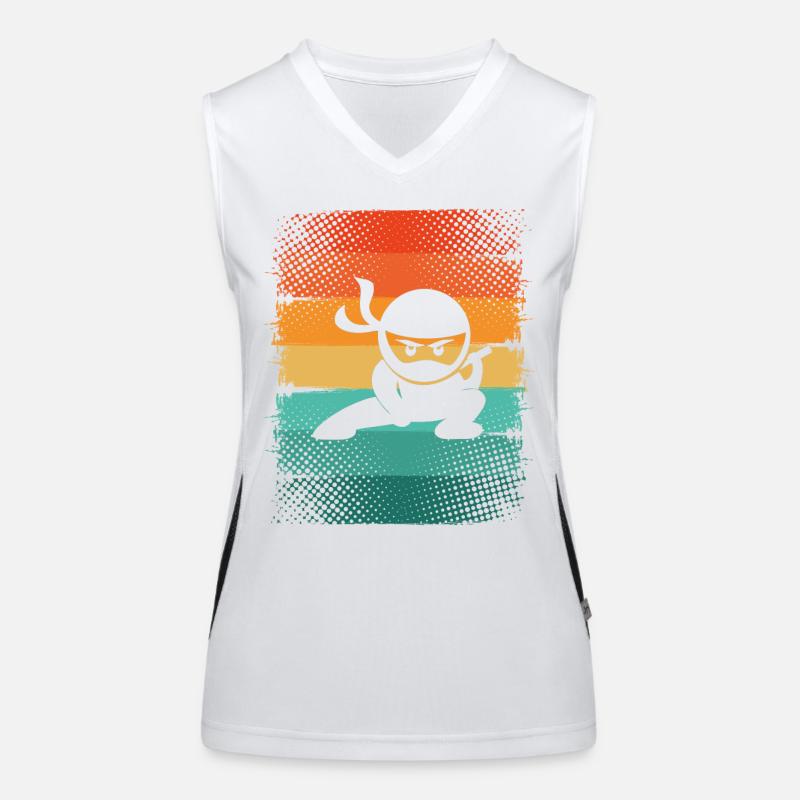 Ninja Débardeur respirant contrasté Femme