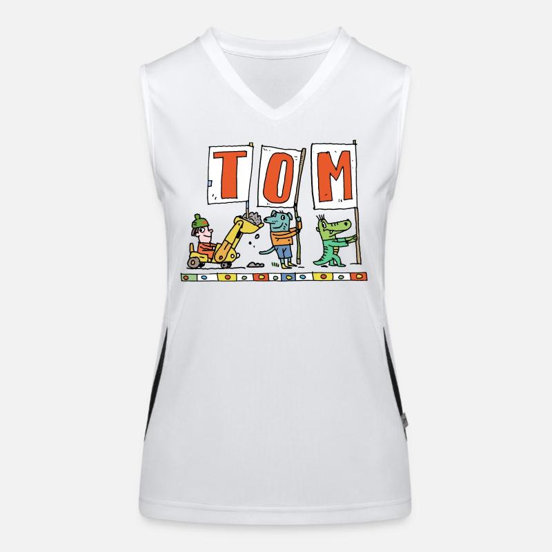 TOM hat Geburtstag Funktionelles Kontrast-Tank Top für Frauen