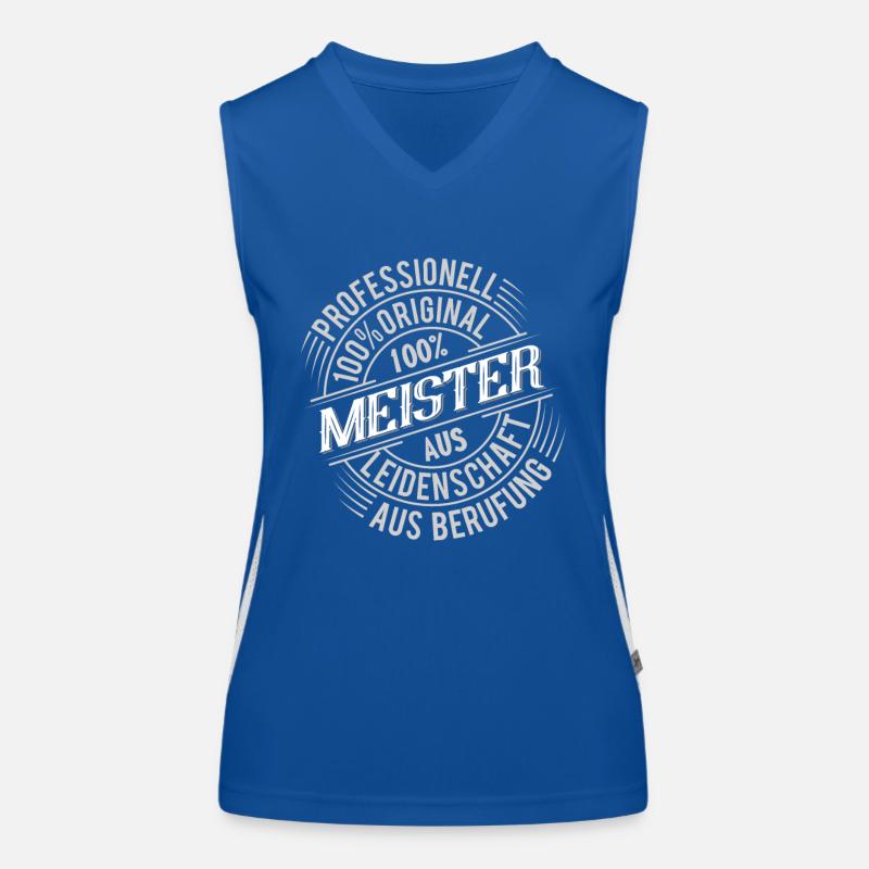 Meister Funktionelles Kontrast-Tank Top für Frauen