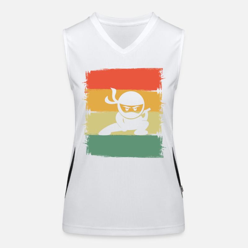 Ninja Débardeur respirant contrasté Femme