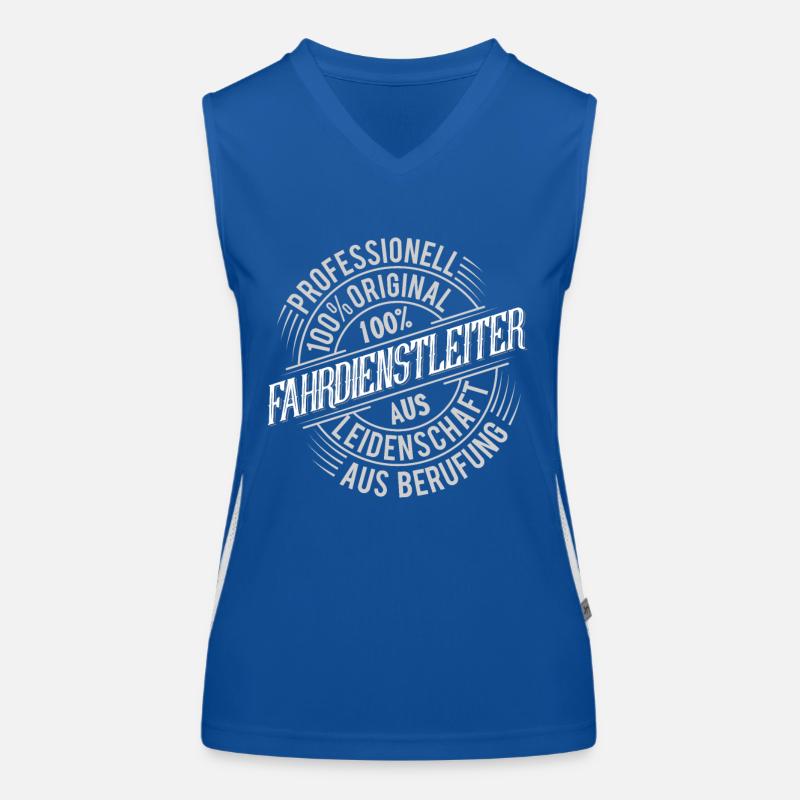 Fahrdienstleiter Funktionelles Kontrast-Tank Top für Frauen