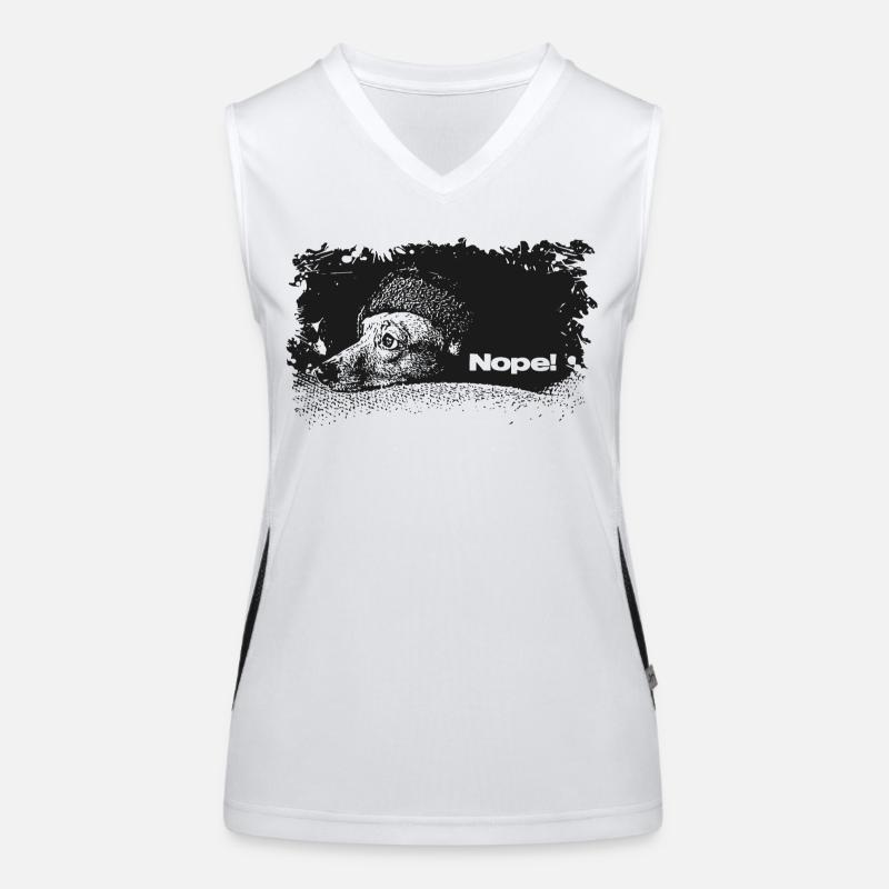 Nope - Not Today Women's Functional Contrast Tank Top