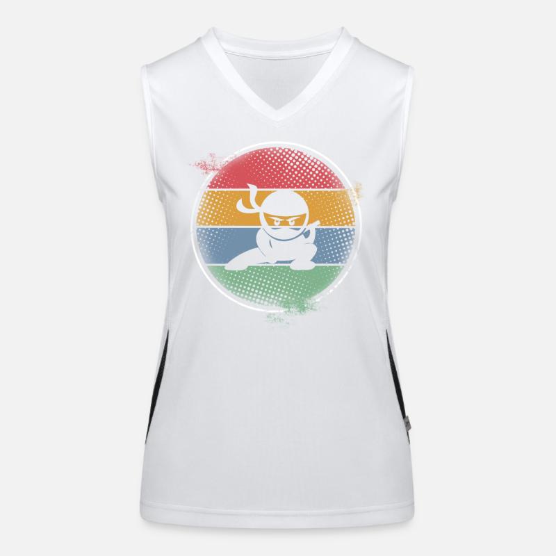 Ninja Débardeur respirant contrasté Femme