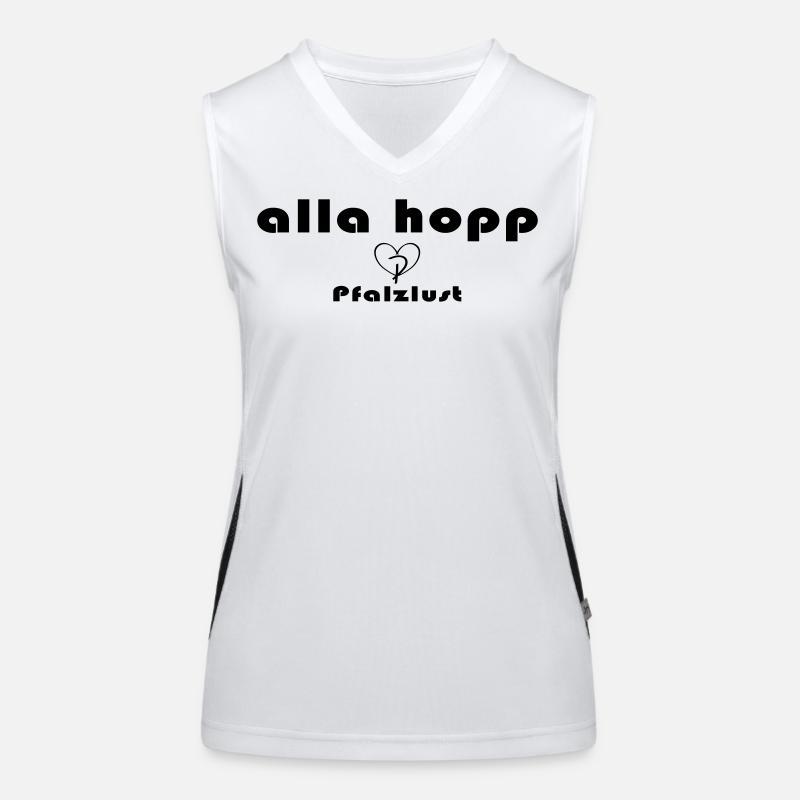 alla hopp Débardeur respirant contrasté Femme