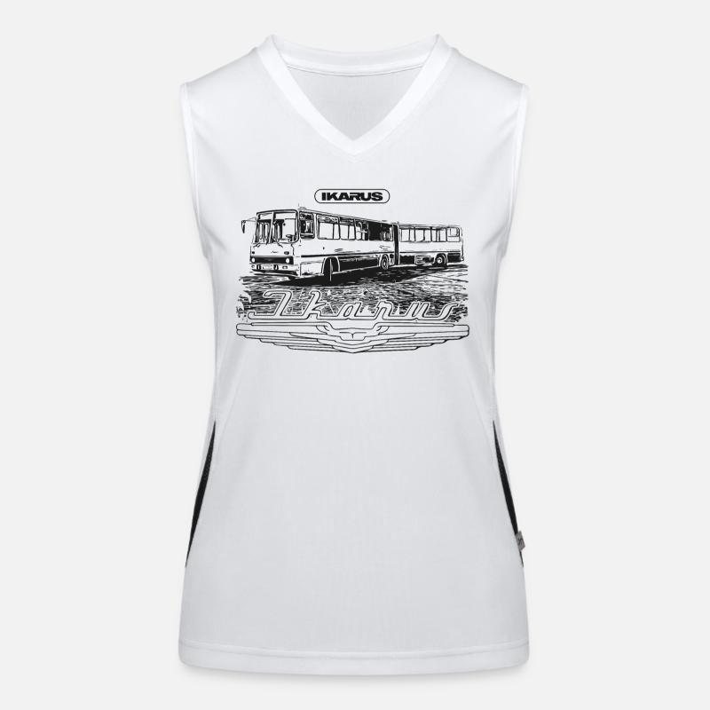 Ikarus - bus articulé Débardeur respirant contrasté Femme