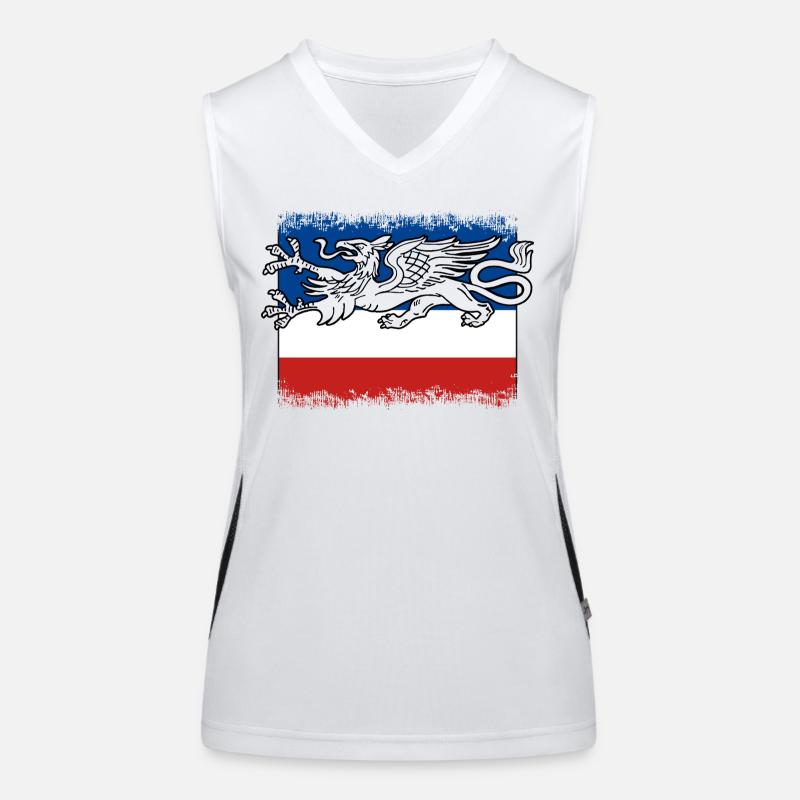 Rostocker Funktionelles Kontrast-Tank Top für Frauen