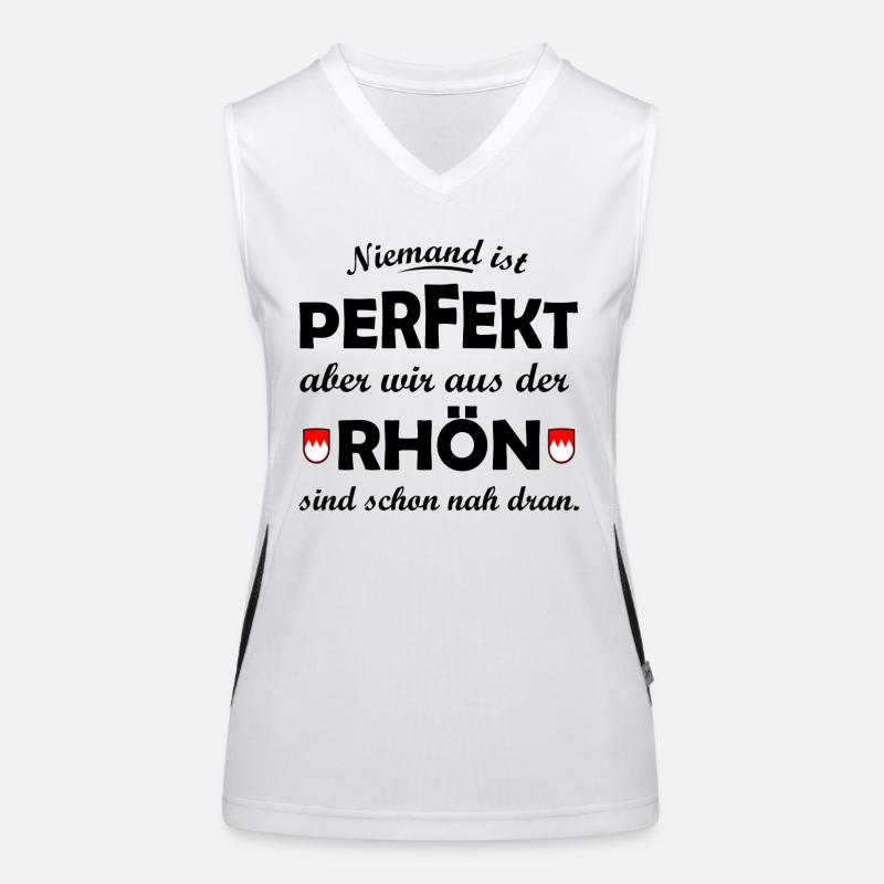 Die Rhön Funktionelles Kontrast-Tank Top für Frauen