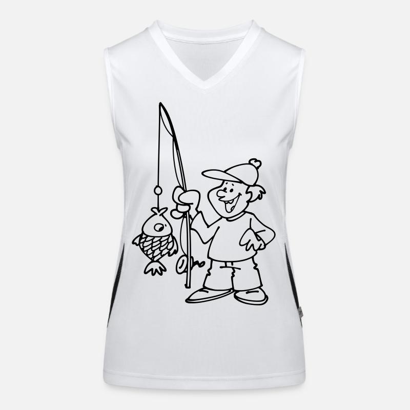 Fisherman Women's Functional Contrast Tank Top