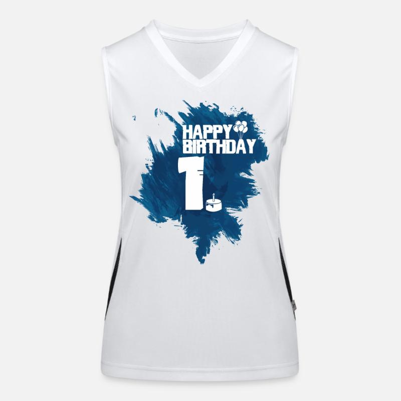 Joyeux anniversaire - 1 an Débardeur respirant contrasté Femme