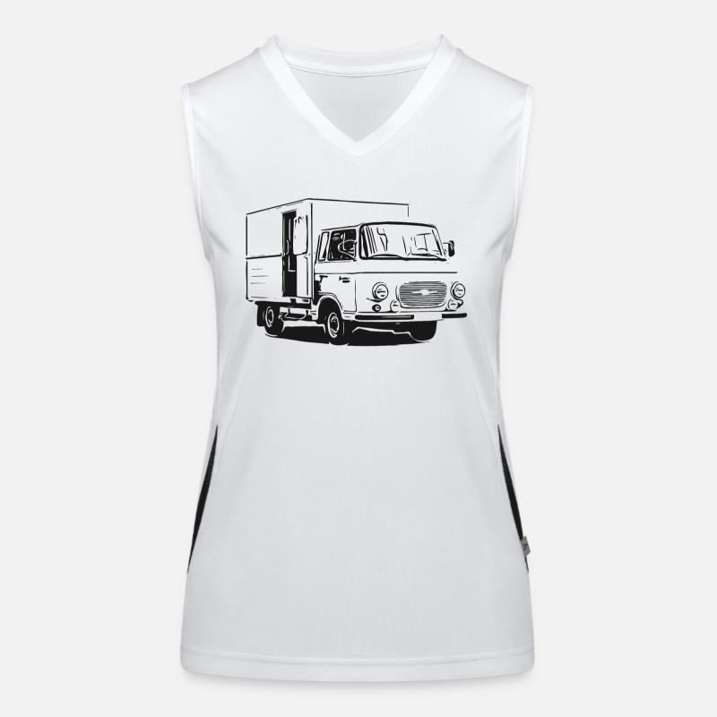 Barkas - Panel van Women's Functional Contrast Tank Top