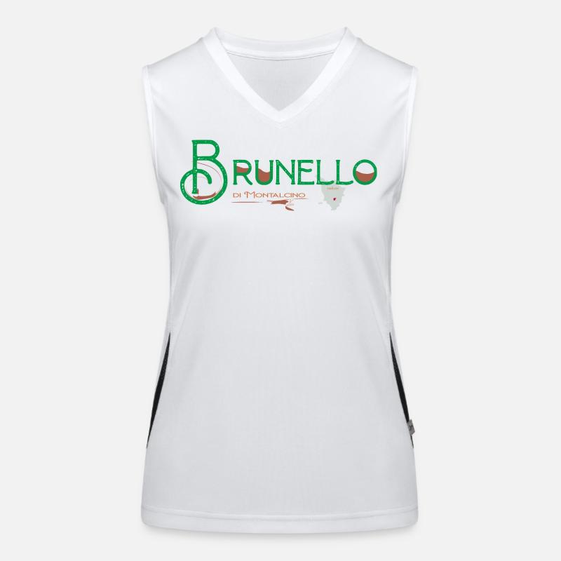 Brunello Reg Funktionelles Kontrast-Tank Top für Frauen