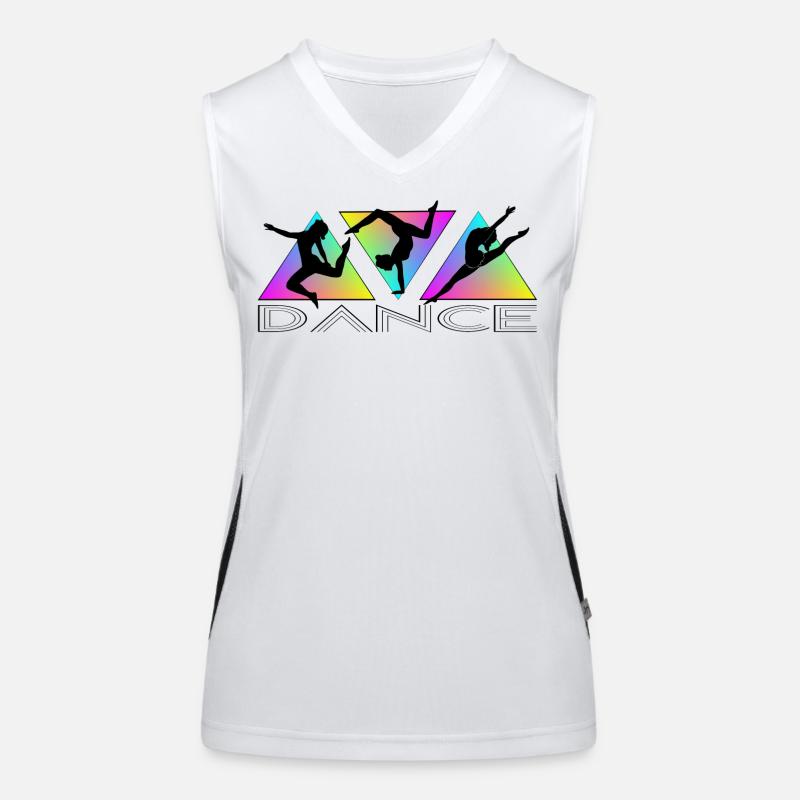 Dance Funktionelles Kontrast-Tank Top für Frauen