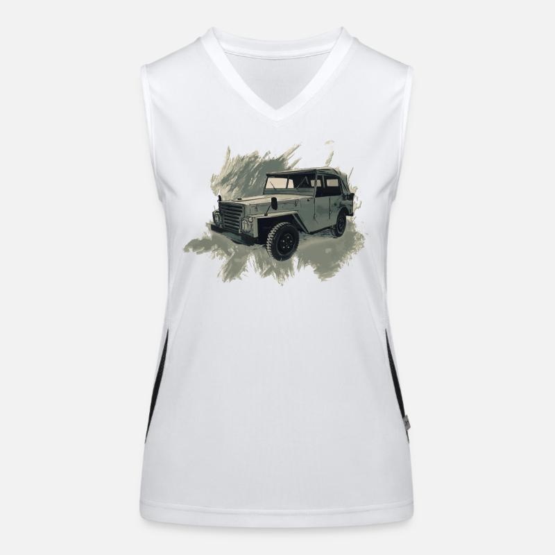 P-2-M Funktionelles Kontrast-Tank Top für Frauen