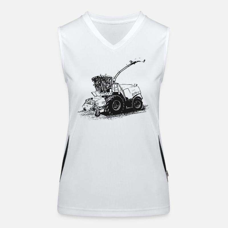 Moissonneuse-batteuse Jaguar 930 Débardeur respirant contrasté Femme