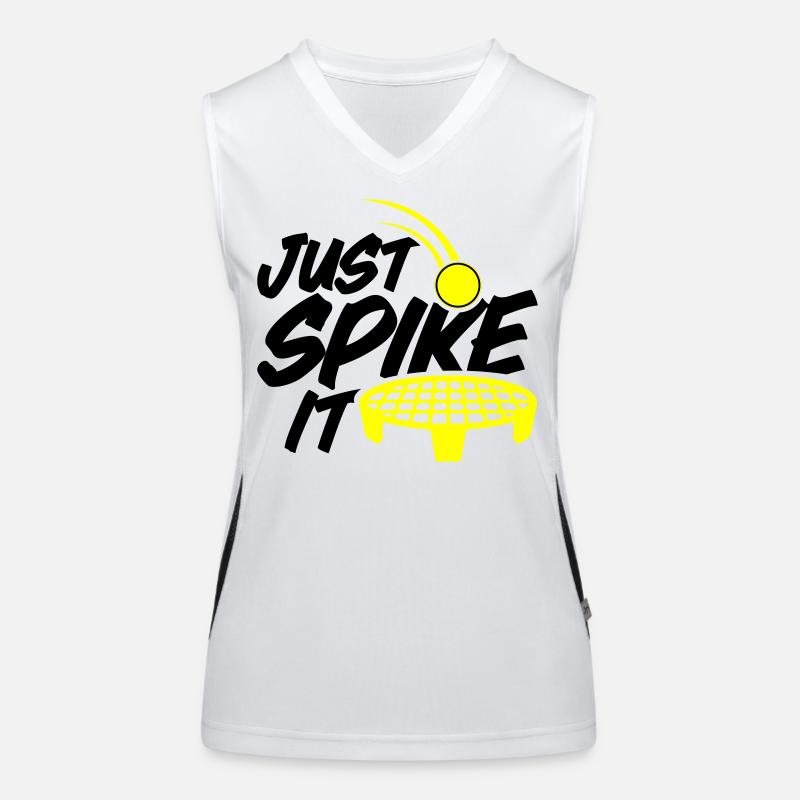 | changeable de couleur Roundnet Spikeball Fun Débardeur respirant contrasté Femme