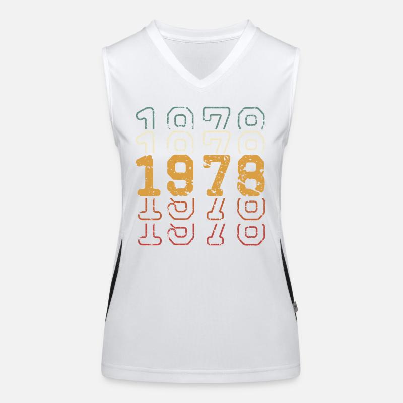 1978 Débardeur respirant contrasté Femme