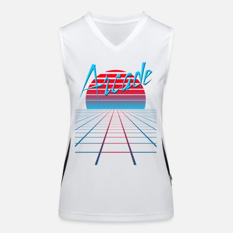NERDY forever - Arcade Women's Functional Contrast Tank Top