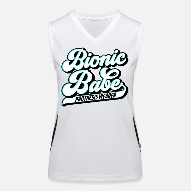 Bionic Babe | Prothese | Farben änderbar Funktionelles Kontrast-Tank Top für Frauen