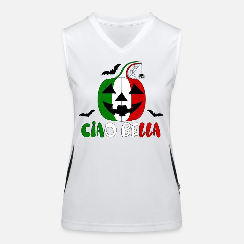 Helloween Italy ciao bella Women's Functional Contrast Tank Top