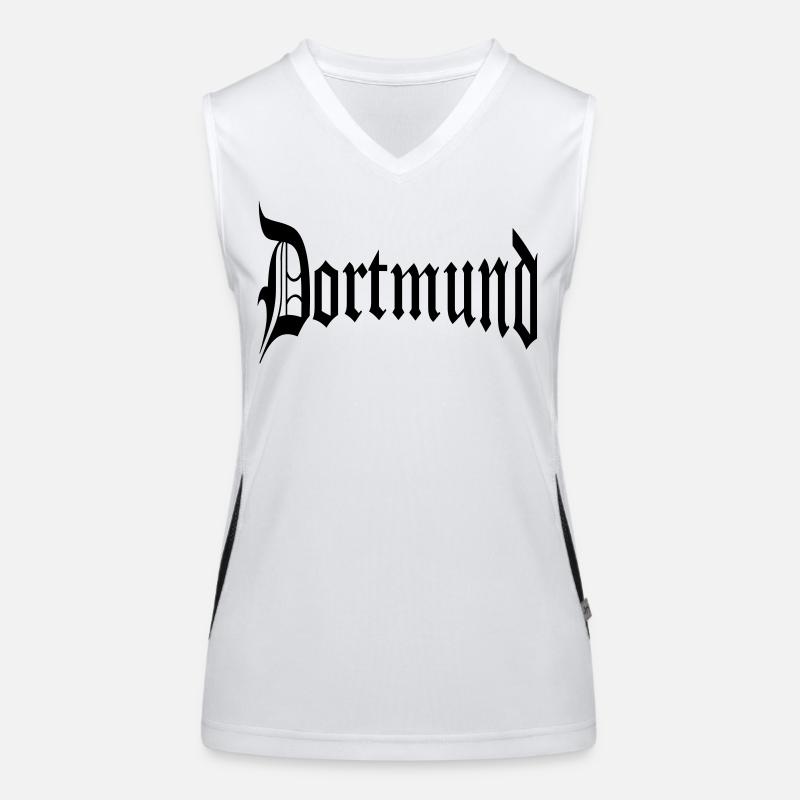 Dortmund Débardeur respirant contrasté Femme