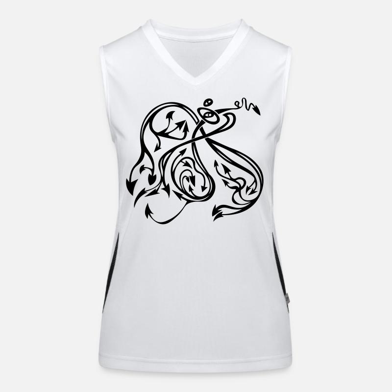 Flèches Débardeur respirant contrasté Femme