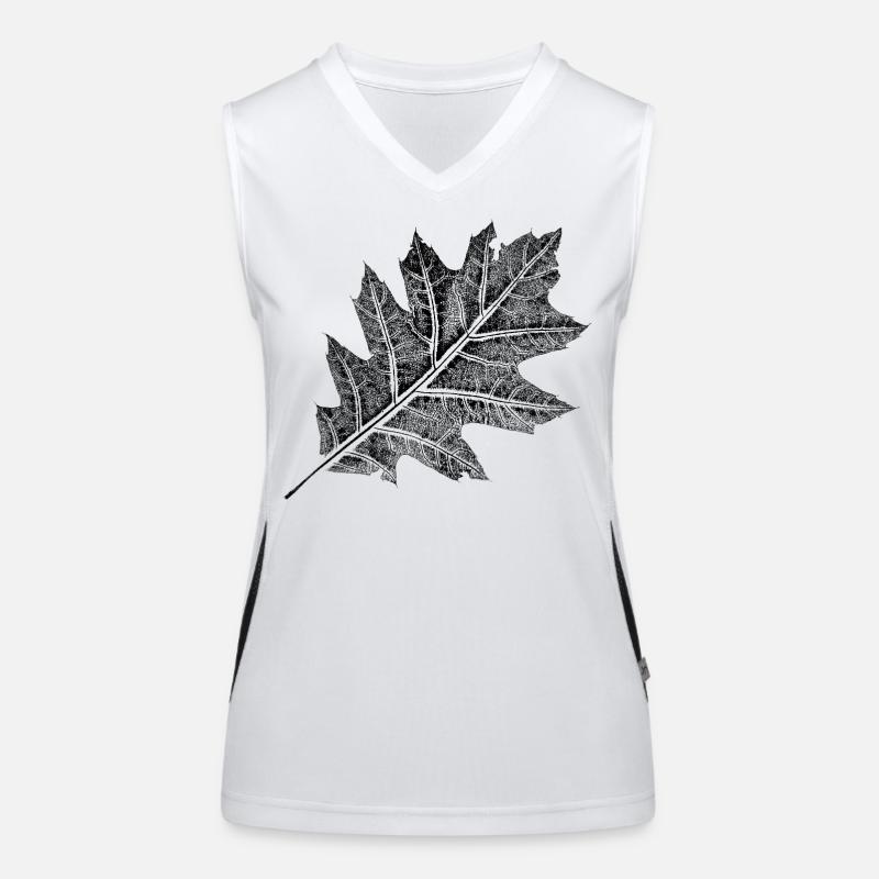 Feuille / Chêne des marais - Nature & Feuilles Design Débardeur respirant contrasté Femme