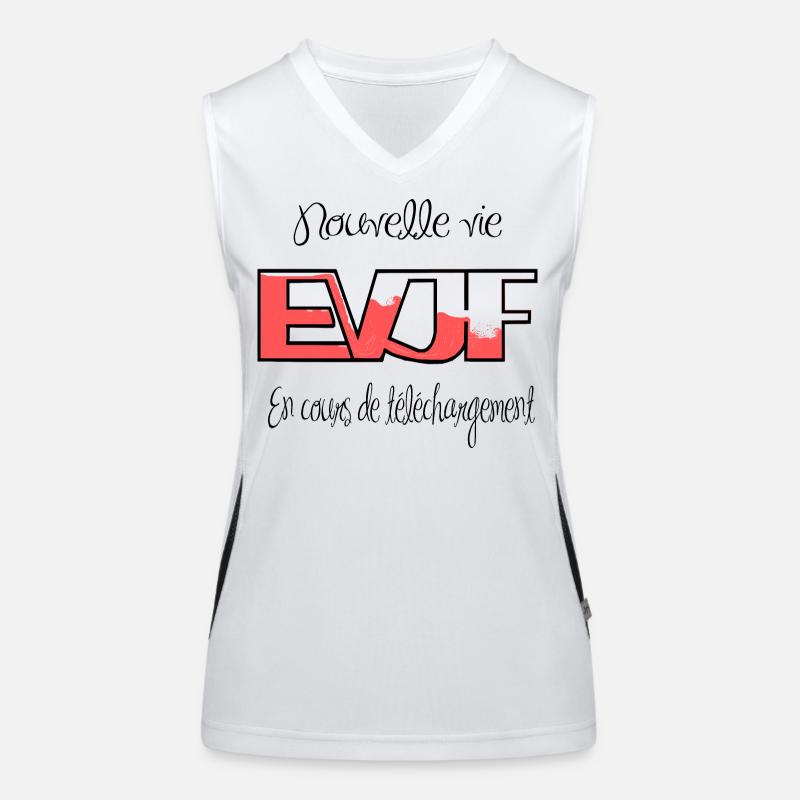 EVJF Débardeur respirant contrasté Femme